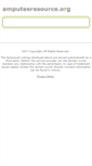 Mobile Screenshot of amputeeresource.org